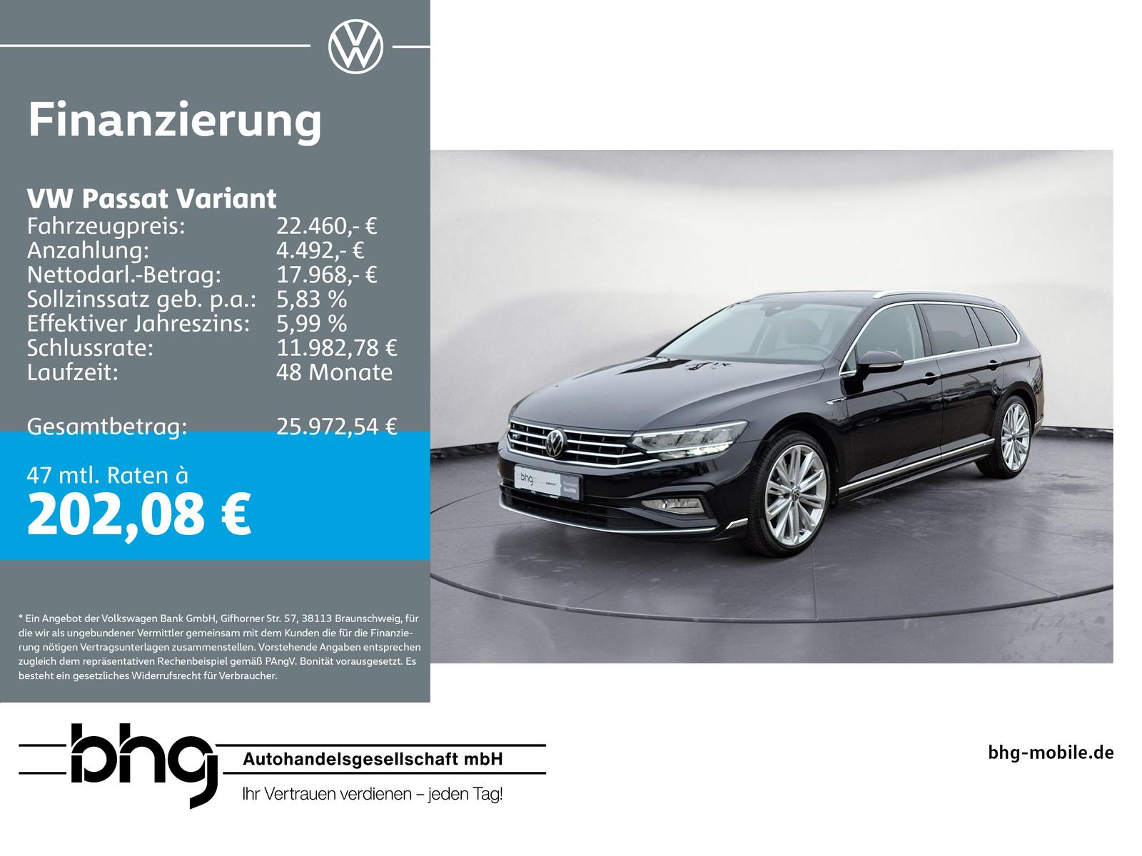 Volkswagen Passat Variant Passat Variant 2.0TDI R-Line Busi