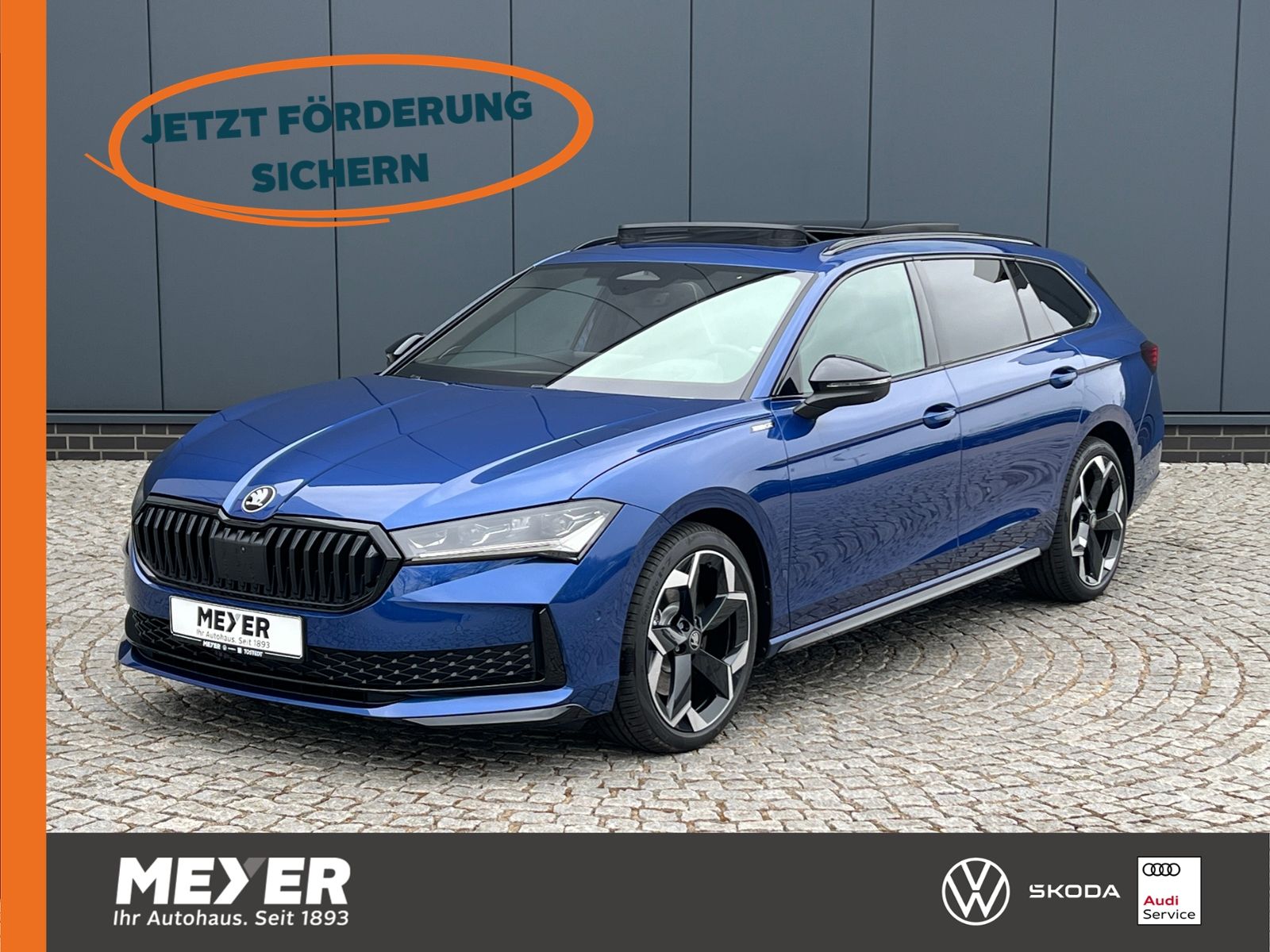 Fahrzeugabbildung SKODA Superb Combi  Sportline 1.5 TSI IV DSG *AHK, Nav
