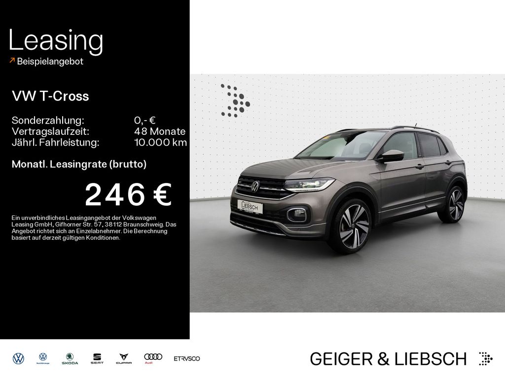 T-Cross 1,5 TSI DSG ACTIVE+LED+ACC+Navi