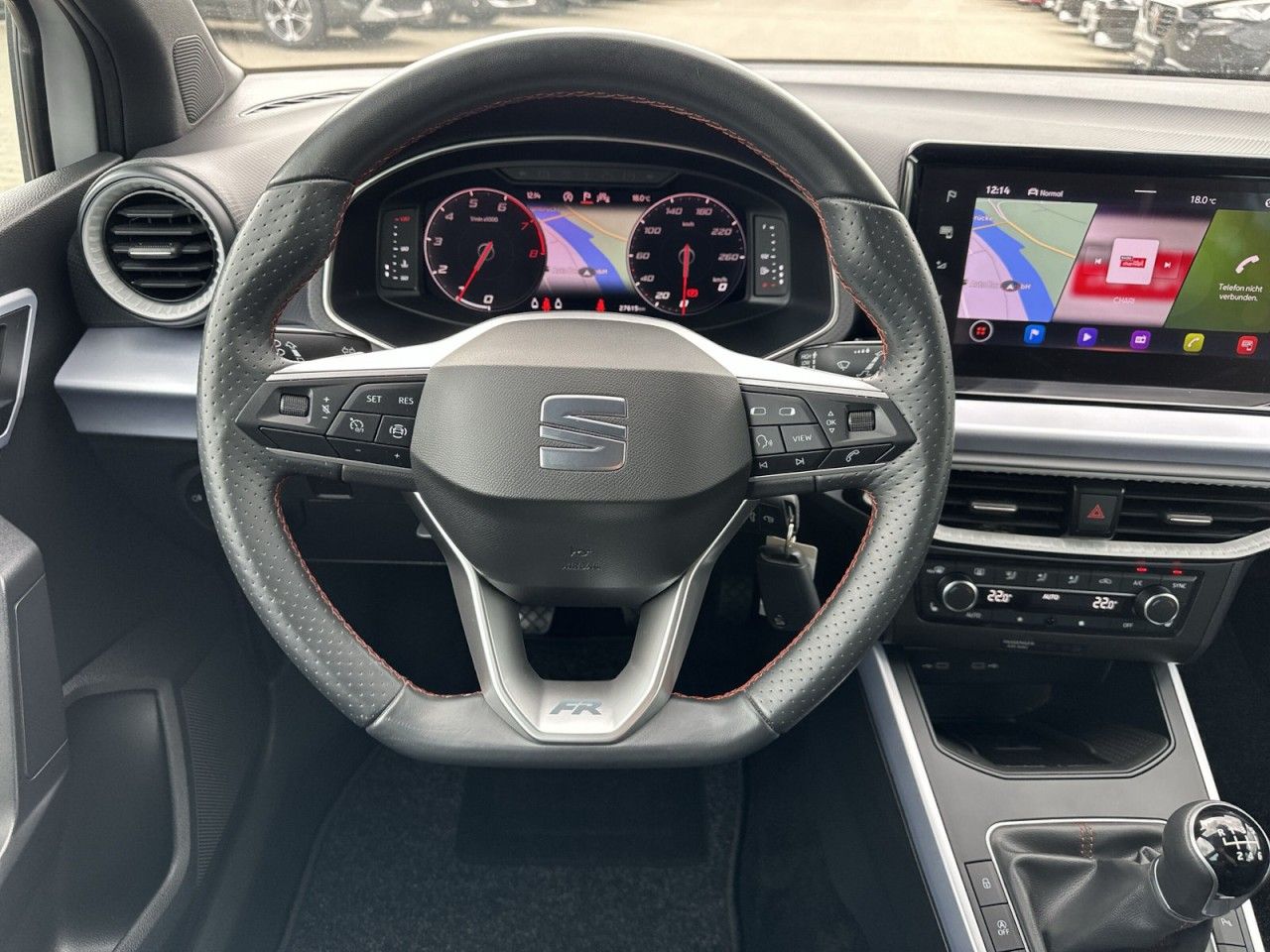 Fahrzeugabbildung SEAT Arona FR 1.0 TSI 110PS-Virtual-LED-AHK* - mit KI generiert/bearbeitet