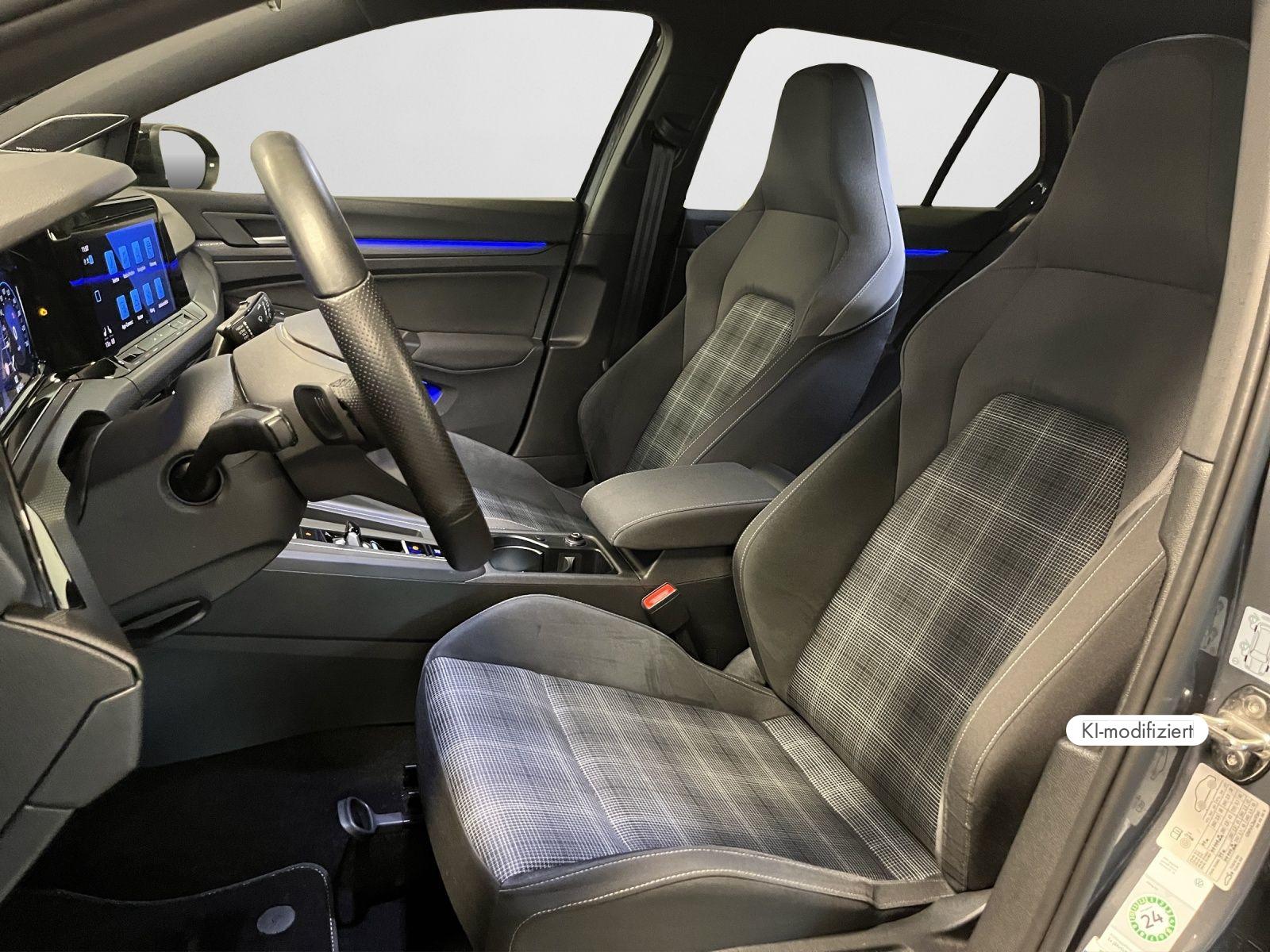 Volkswagen Golf VIII GTD 2.0 TDI Black Style, IQ Light, Sta, миниатюра 12