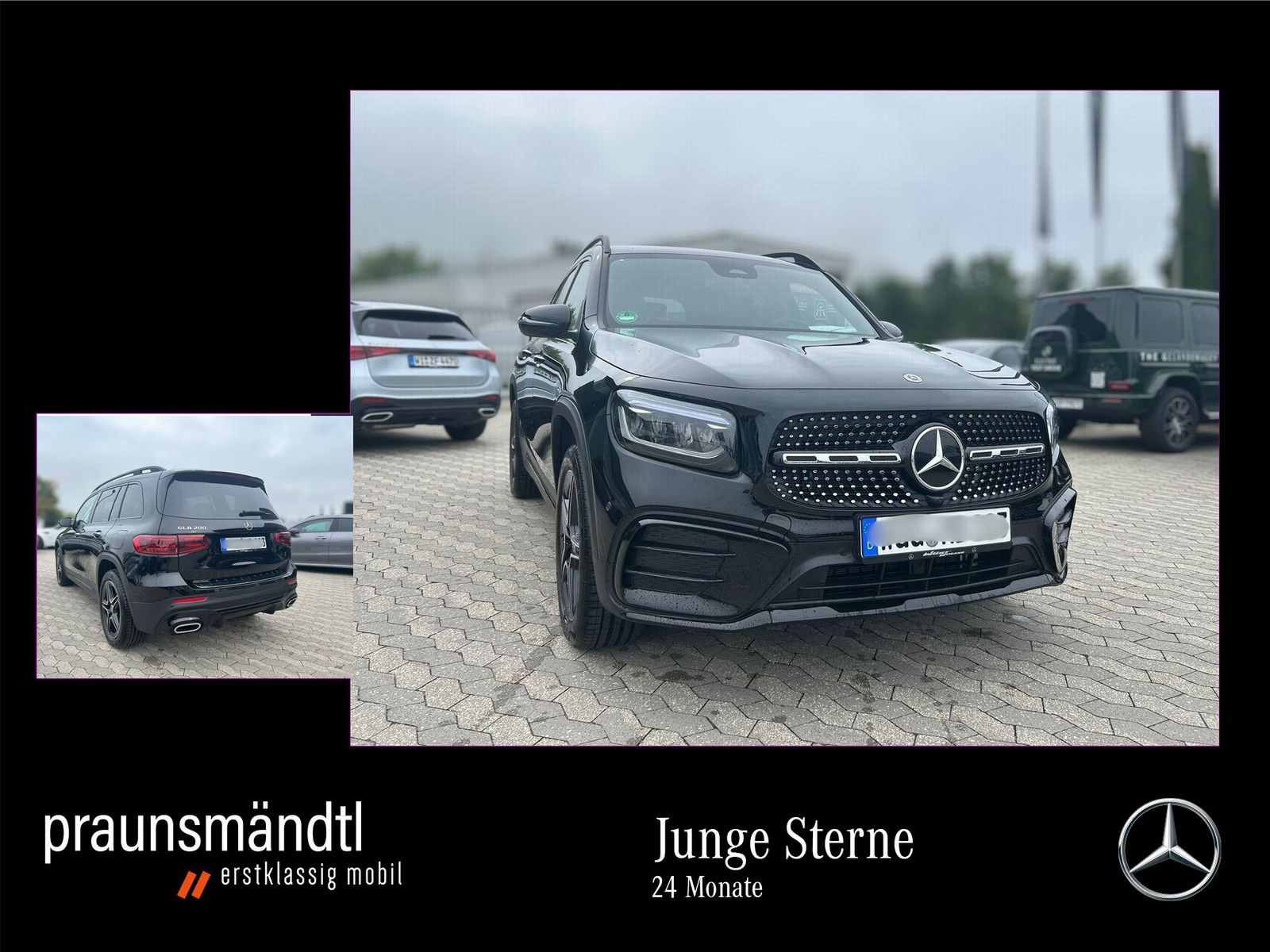 MERCEDES-BENZ GLB 200 AMG Night AHK/Tot/7Sitz/DAB/eleHeck/Ambi