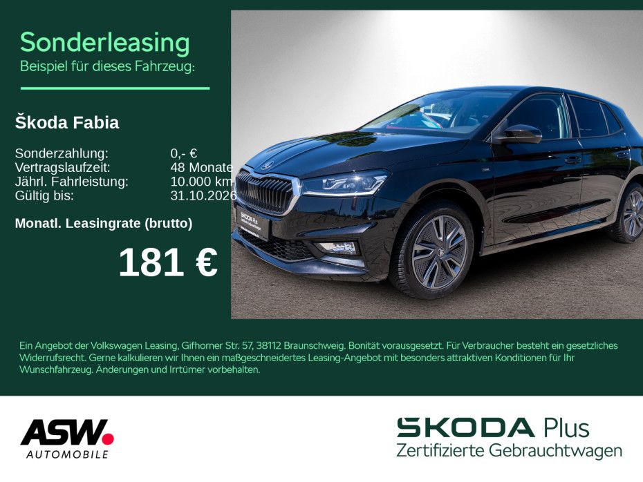 Skoda Fabia Tour 1.5 TSI DSG LED Navi RFK PDC GRA SHZ