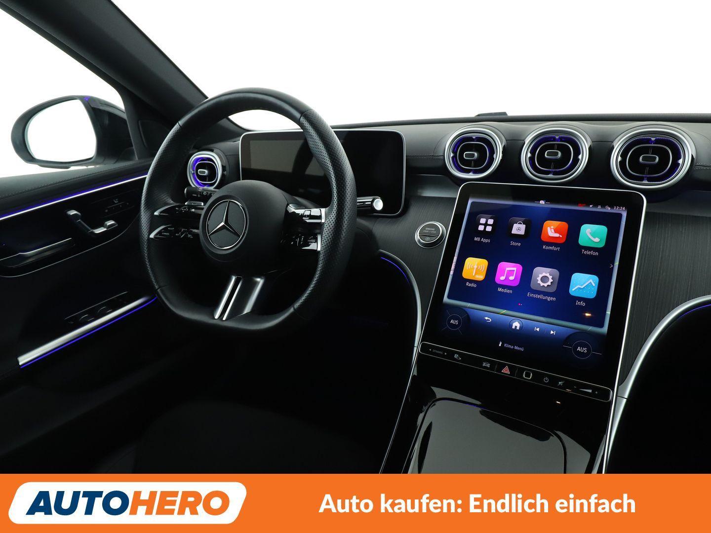 Mercedes-Benz C-Class Mild-Hybrid T AMG Line Aut.*NAV*ACC*AHK*, миниатюра 12