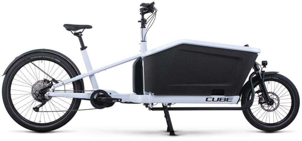 Cube Cargo Sport Hybrid  500 flashwhite´n´black Trans
