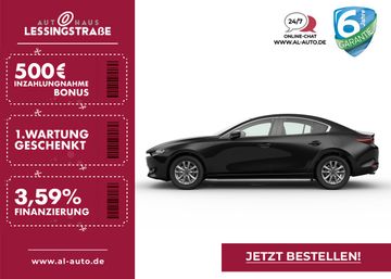 Mazda Leasing Angebot: Mazda 3 2025 Lim. e-SKYACTIV-G 2.5 140ps PRIME-Line