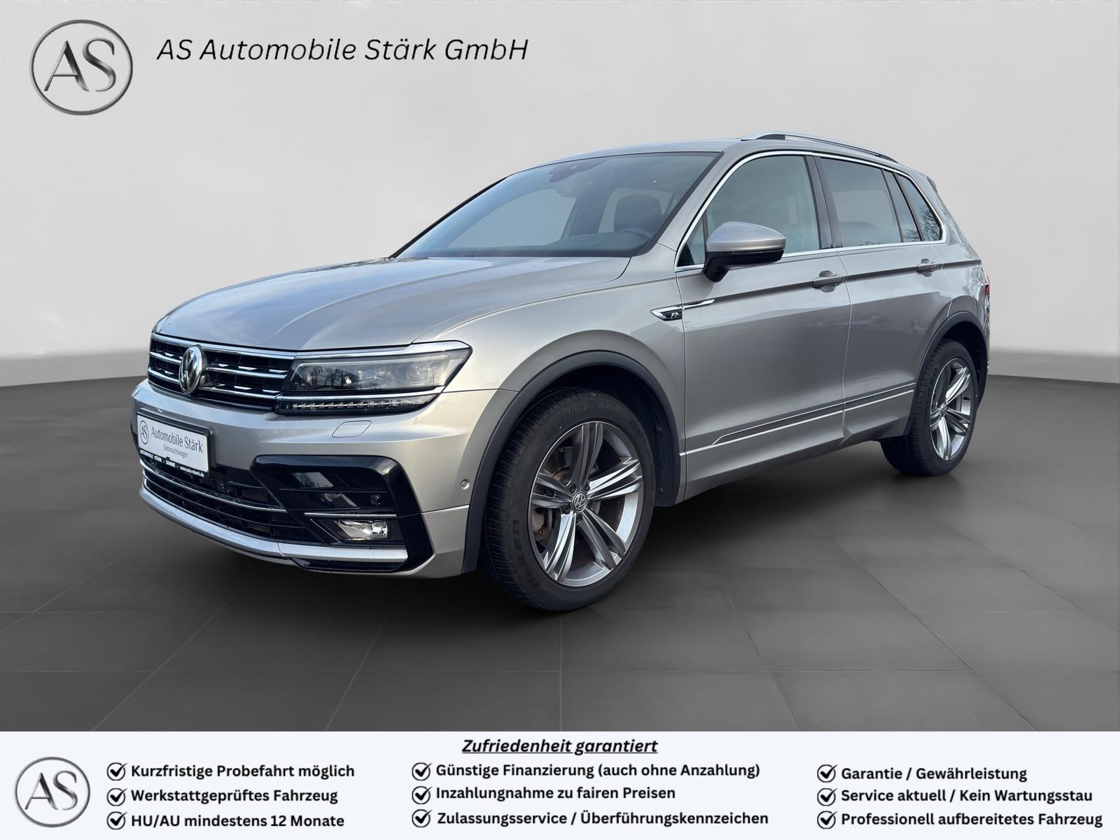 Volkswagen Tiguan 2.0 TSI 4M R-Line+LED+Cam+Pano+Leder+HUD