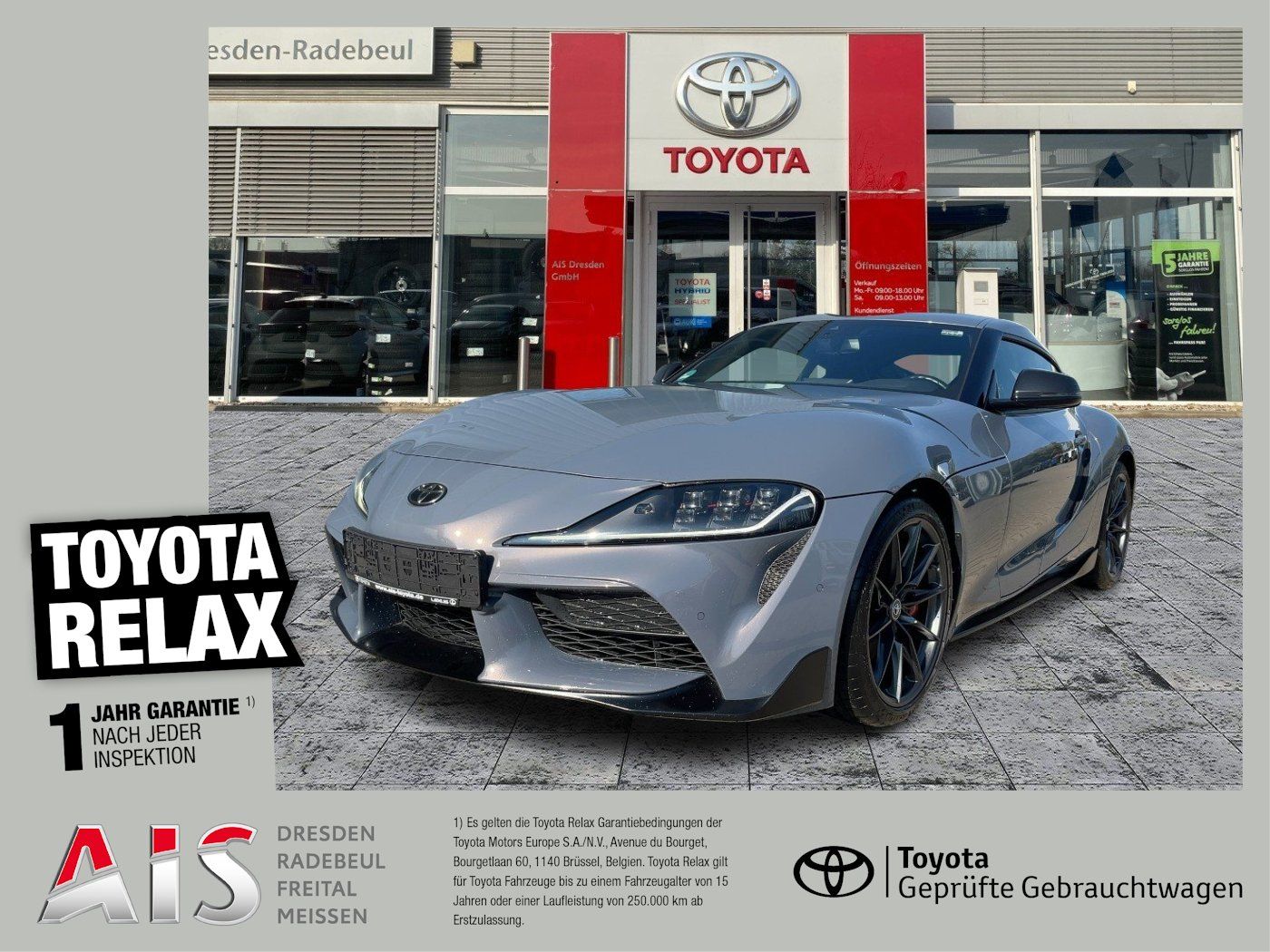 Toyota GR Supra 3.0 Legend Navi JBL ACC KAM SpurH SHZ foto 1