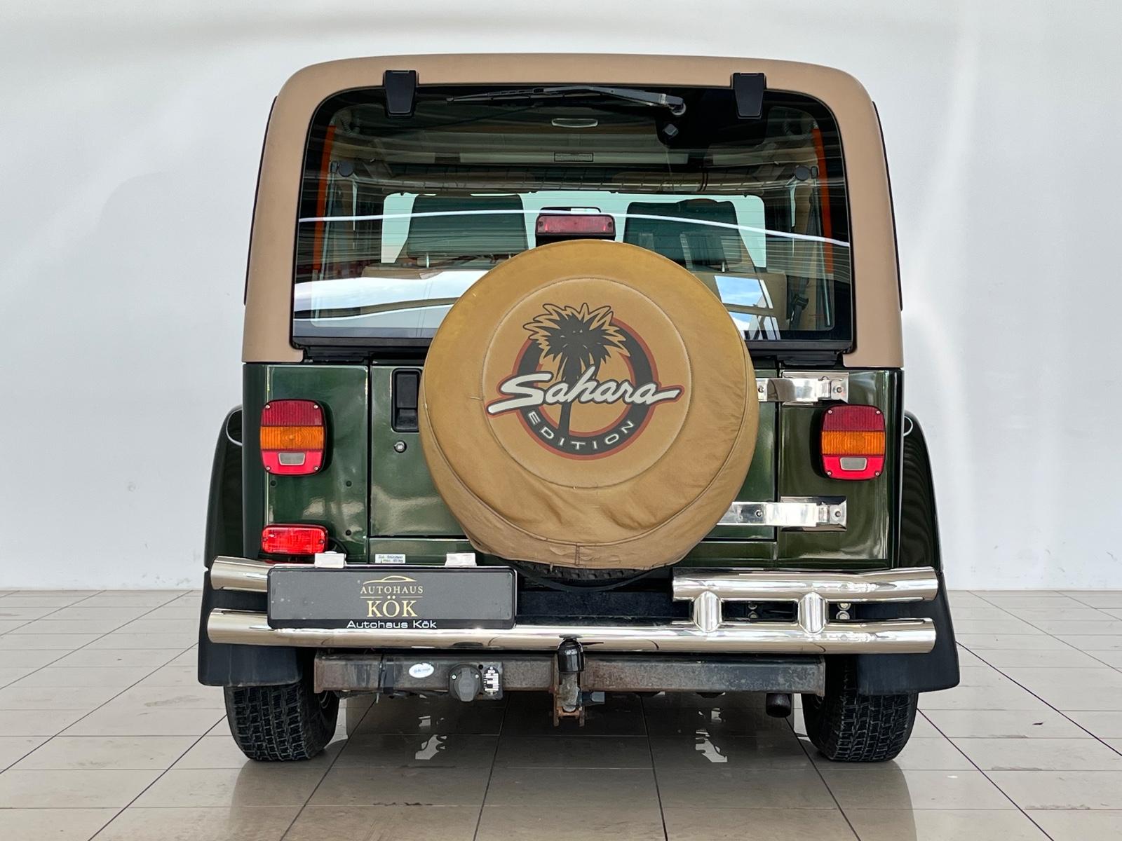 JEEP WRANGLER SAHARA - 4.0 177ch - 4X4 - VOLANT EN CUIR