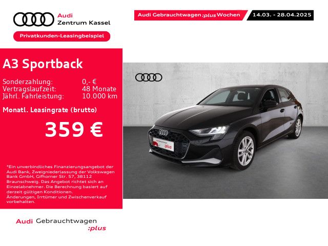 Audi A3 Sportback 35 TFSI LED Navi Kamera CarPlay