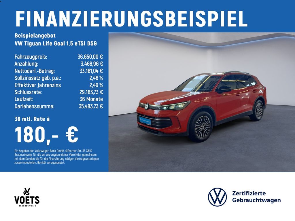 Tiguan Life Goal 1.5 eTSI DSG LED+AreaView+ACC