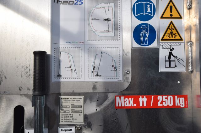 Iveco Klaas  Theo V  25m - 19,3 Reichweite max