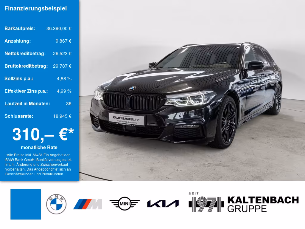 BMW 540d Touring xDrive M-Sport PANO HUD 360° LED