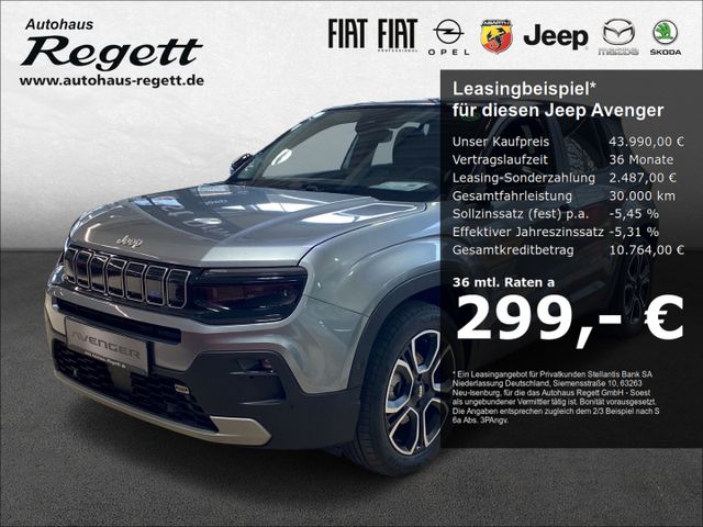 Jeep Avenger Summit Electric 360 Kamera LED Apple Car