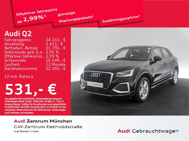 Audi Q2 30 TFSI advanced Navi+/PDC