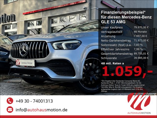 Mercedes-Benz GLE 53 AMG 4M+ MULTI 360° PANO HUD 22'LM CARBON 