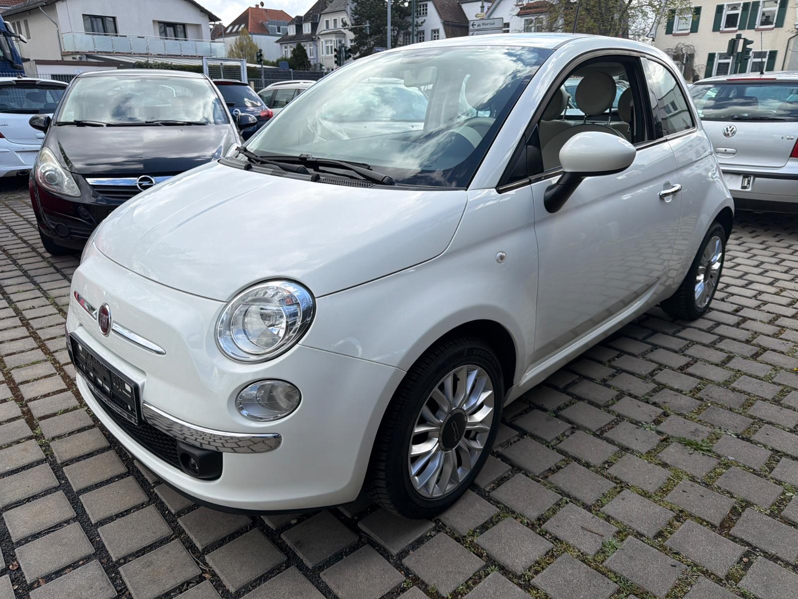 Fiat 500 Lounge 1.2 PDC 15" Allwetter Wartungsfrei!