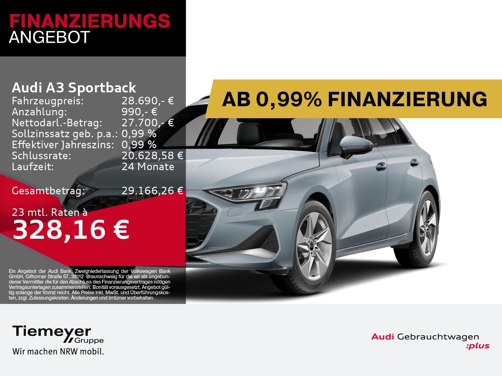 Audi A3 Sportback 35 TDI ADVANCED LM17 NAVI+ KAMERA S