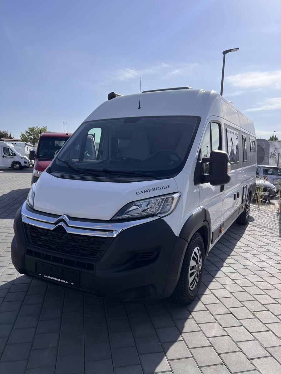 Globecar Campscout Elegance Citroen 140 PS Autark,Sat+TV