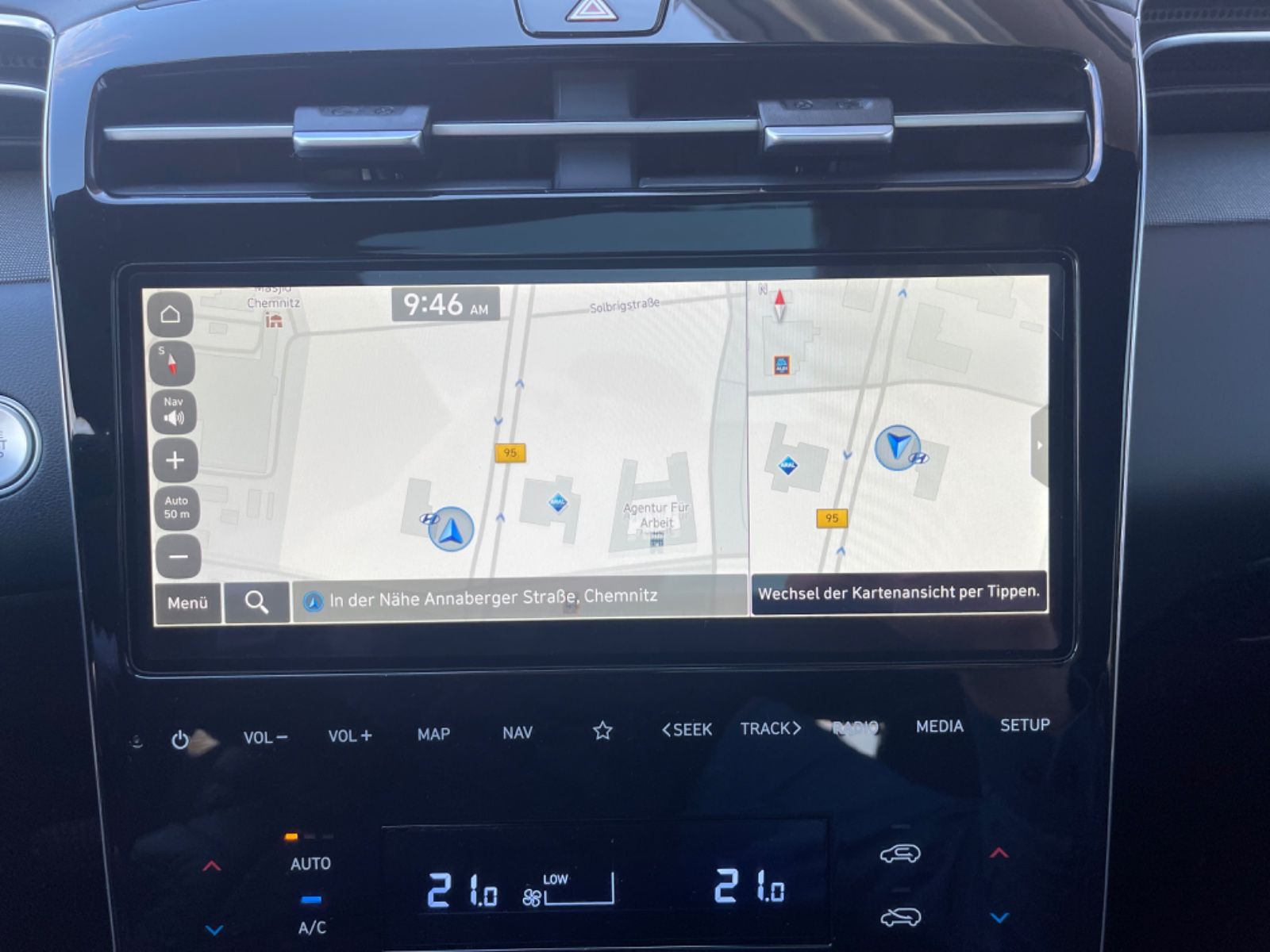 Fahrzeugabbildung Hyundai TUCSON 150PS DCT Blackline NAVI LED SD