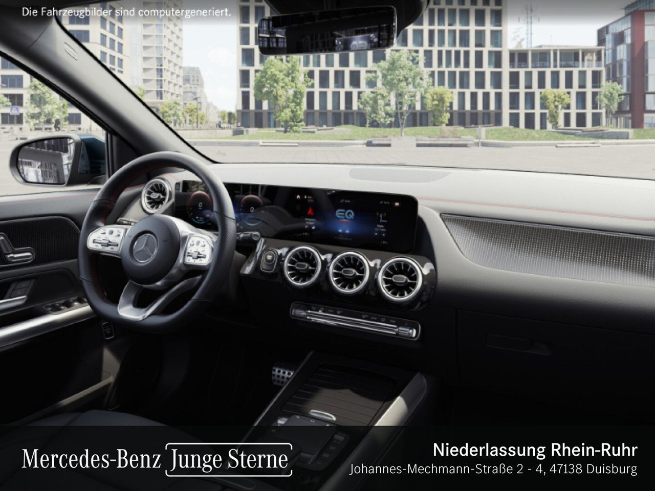 Mercedes-Benz EQA 350 4M AMG/Night/Fahrass/Pano/Volldig/AHK foto 13