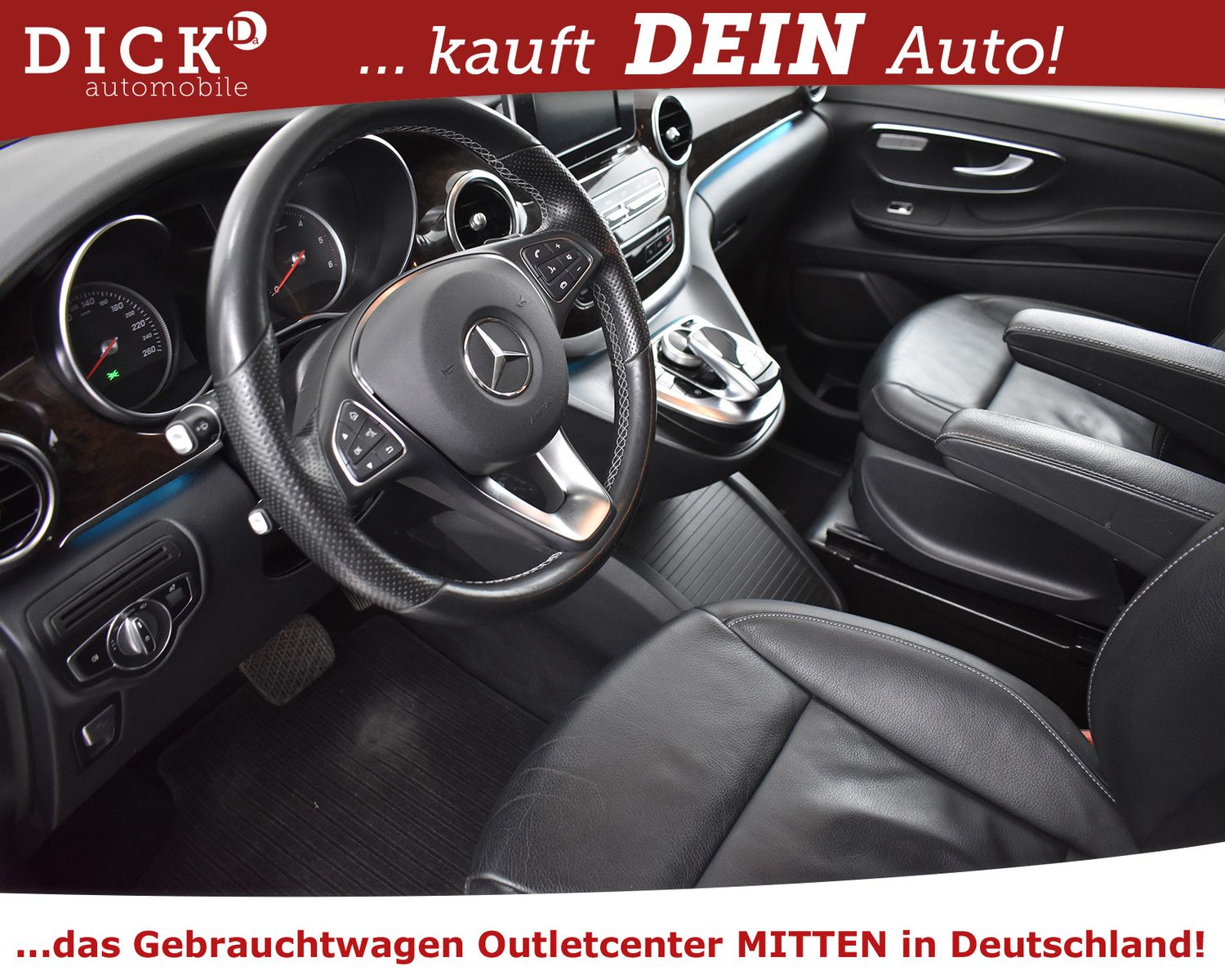 MERCEDES-BENZ V 220d 7G Lang Avantg 8SI+LEDER+SHZ+LED+KAM+AHK+ - Image 10