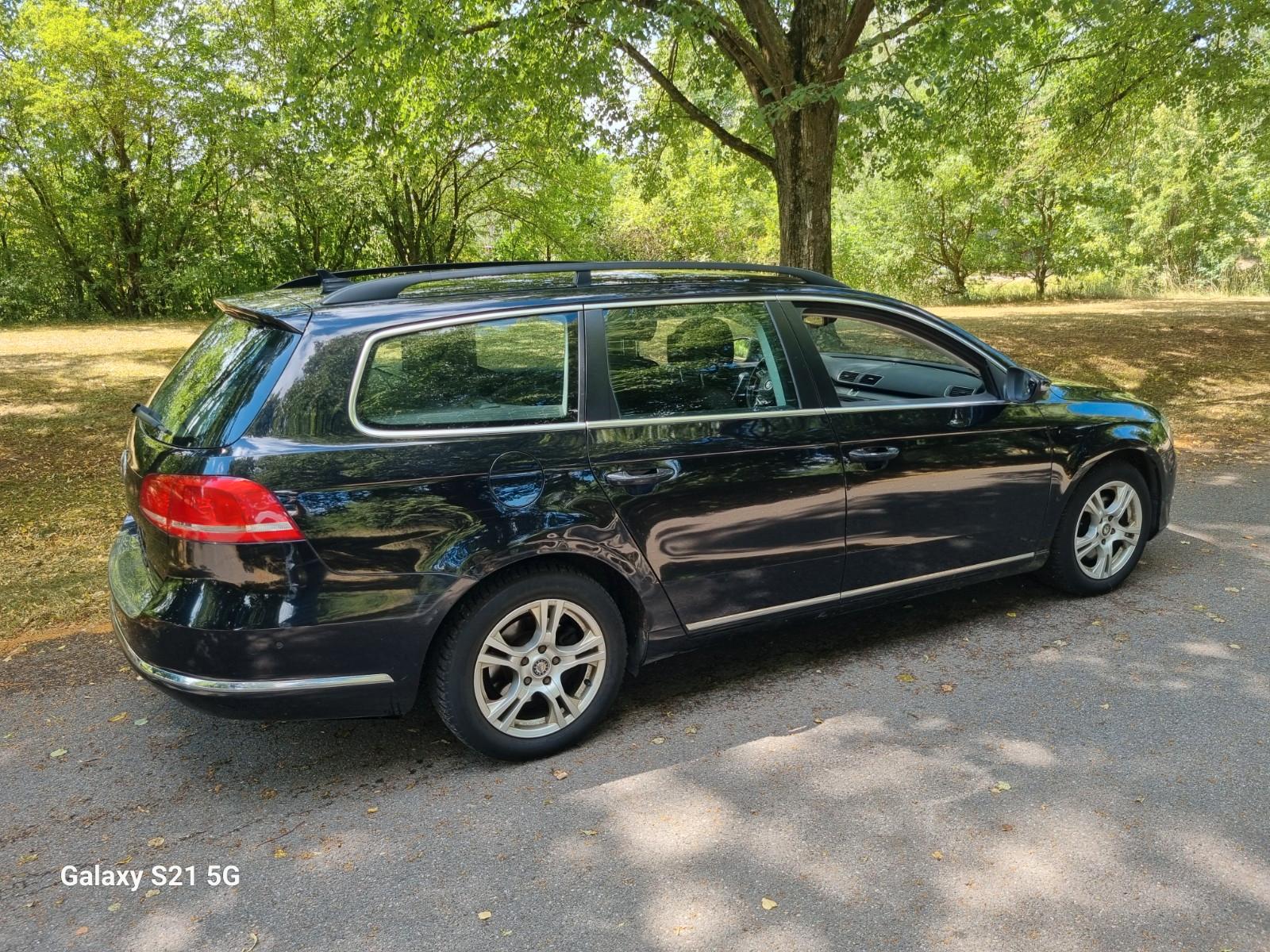 Volkswagen Passat 2011 — engine 1.968 cm³, 170 HP (125kW)