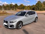 BMW 118i M Sport M Sport top Zustand  - silberne BMW 118