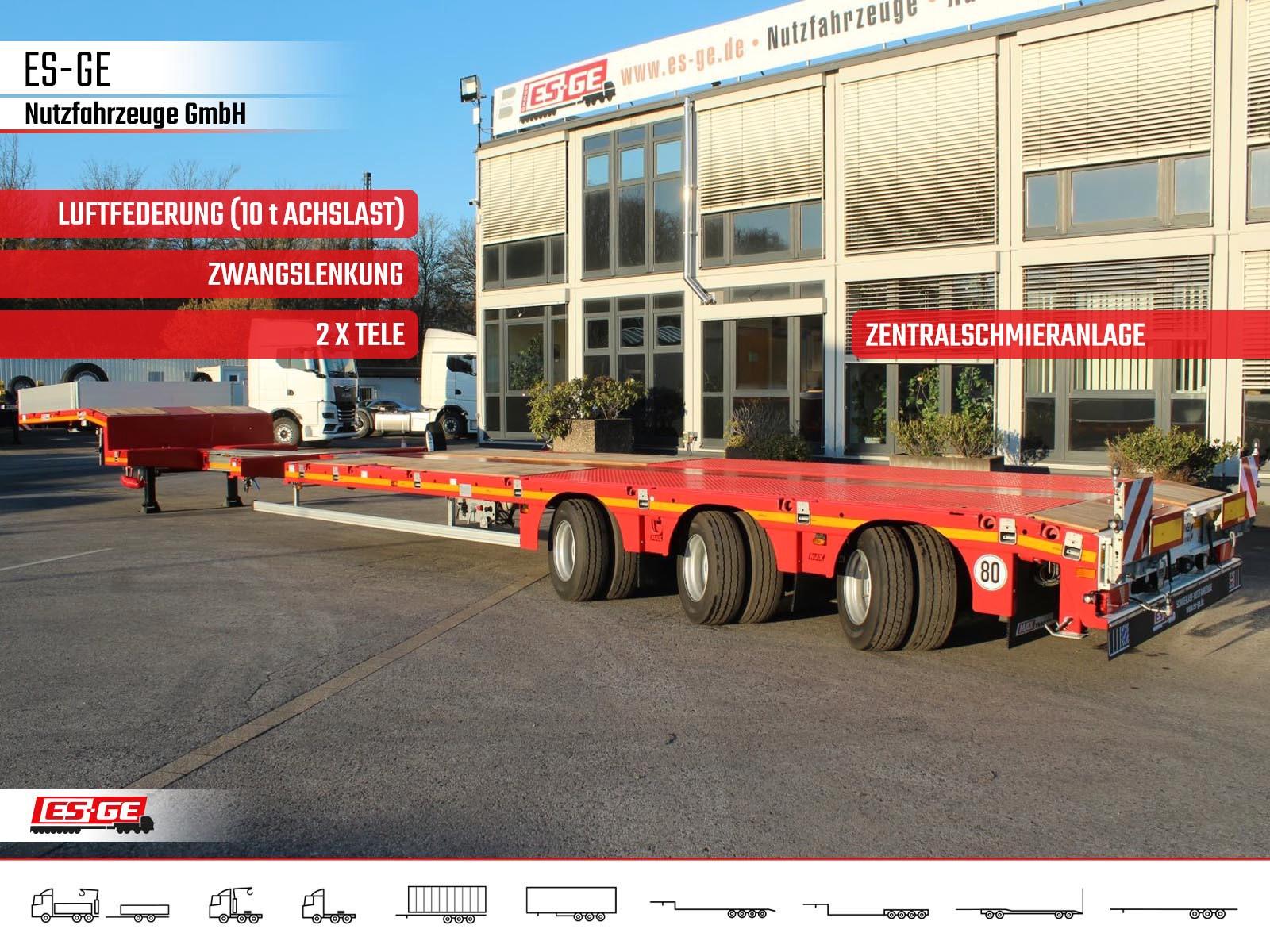 Faymonville MAX Trailer MAX110 Semi-Tieflader