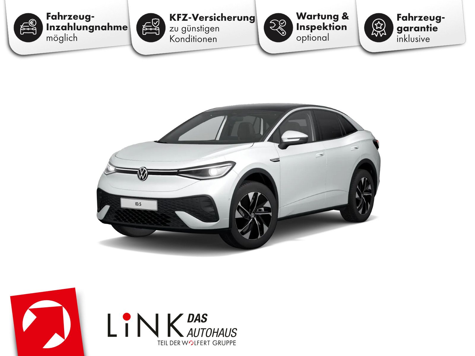 Volkswagen ID.5 Pro 82kWh PANO RFK KEYLESS LED-MATRIX