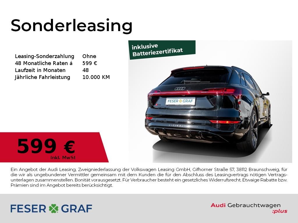 Audi Q8 e-tron 50 edt. S line /Matrix/Pano/B&O/ACC/TV
