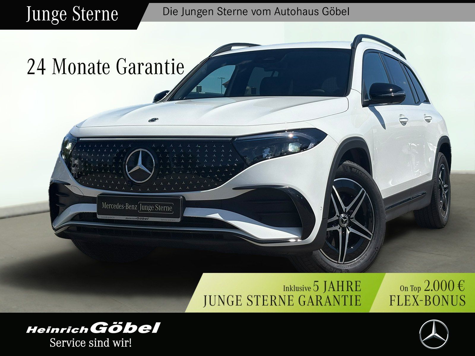 Fahrzeugabbildung Mercedes-Benz EQB 300 AMG-LINE HEAD-UP*BURMESTER*360°*MEMORY