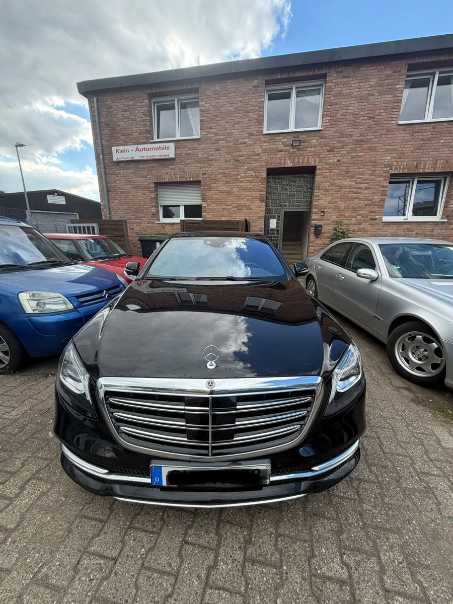 Mercedes S 350 2018, 2.9D dīzelis, Automāts, Sedans, Melns — Latvijā