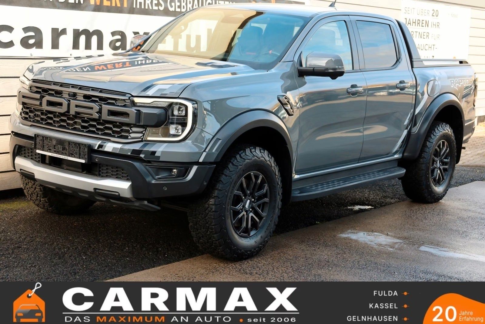 Fahrzeugabbildung Ford Ranger Raptor e-4WD ,Techno.73, Sportbügel,AHK