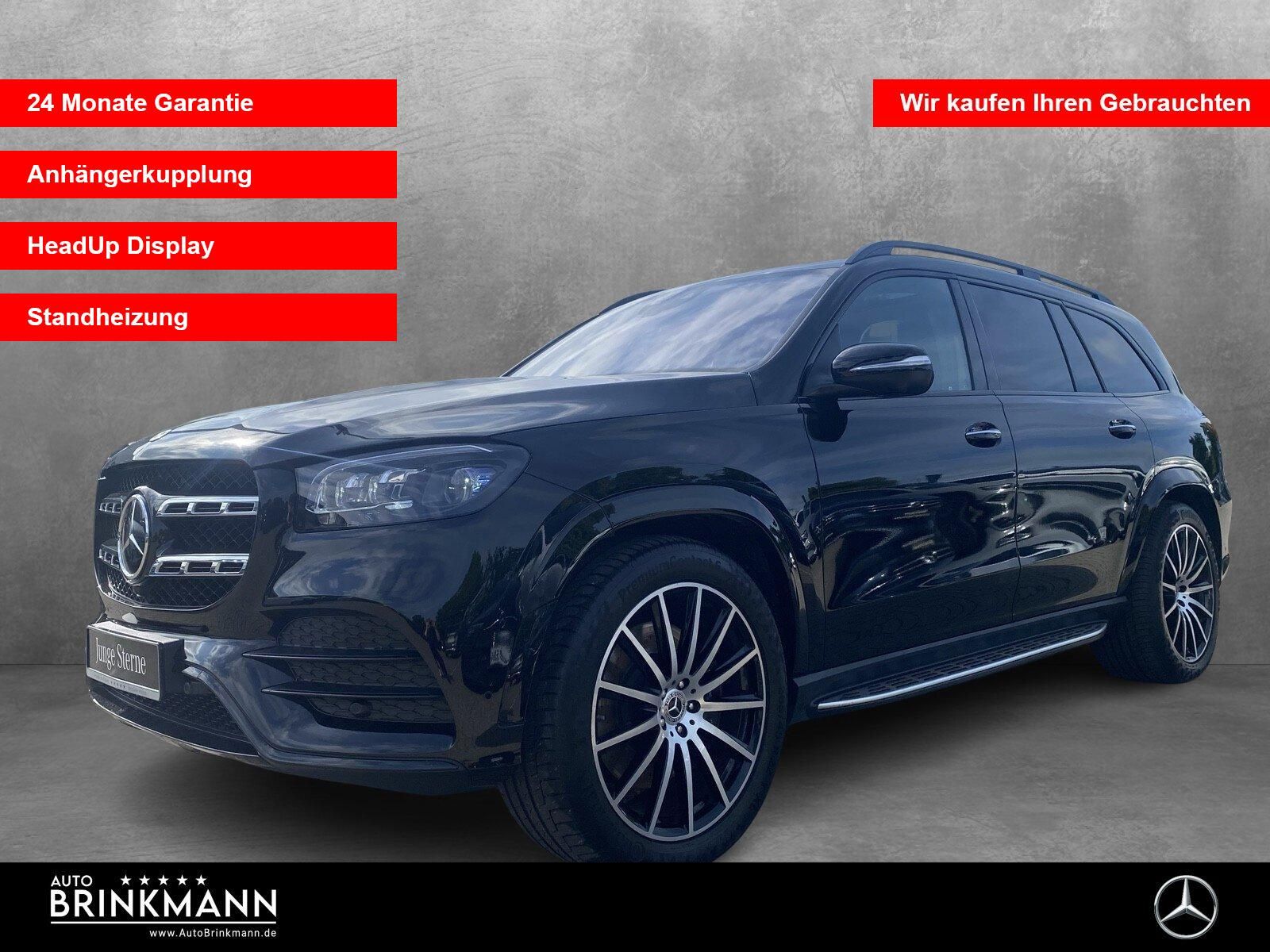 MERCEDES-BENZ GLS 400 d 4M AHK/HEAD-UP/PANO-SHD/STANDHEIZUNG