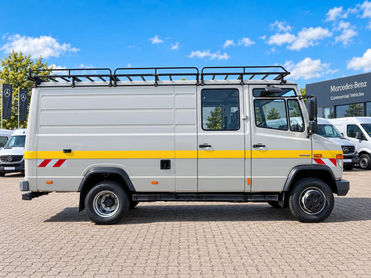 Mercedes-Benz Vario 616/816 D DoKa Mixto Kasten*TÜV NEU*