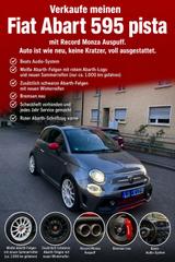 Abarth 595 Pista  70th Anniversary  Record Monza - Abarth 595 in Stuttgart