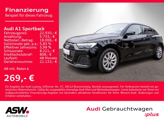 Audi A1 Sportback advanced 30TFSI Stronic LED PDC SHZ