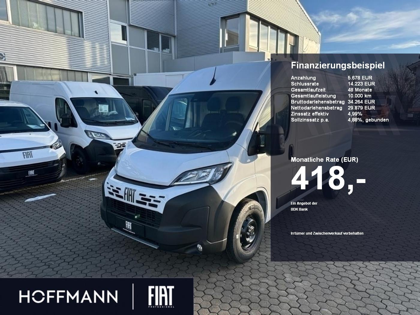 Fiat Ducato 35 L2H2 AHK RüKa CarPlay Allwetter DAB