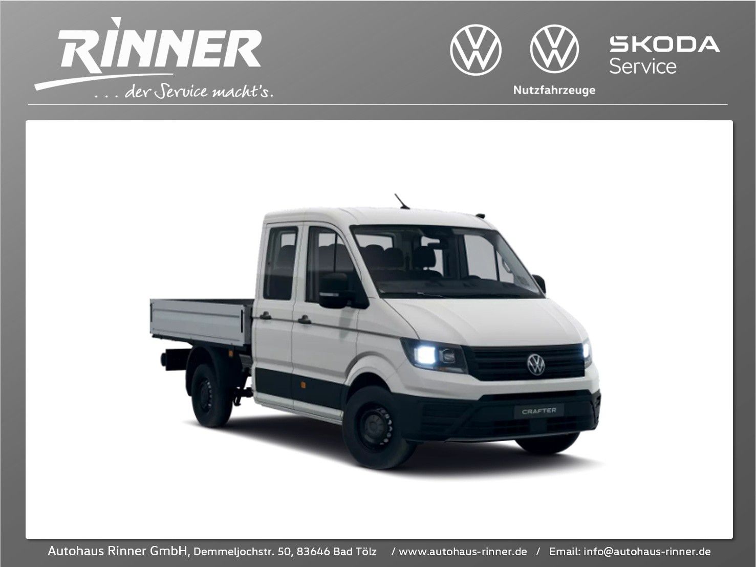 Volkswagen Crafter Pritsche 35 DOKA 2,0l 103kW