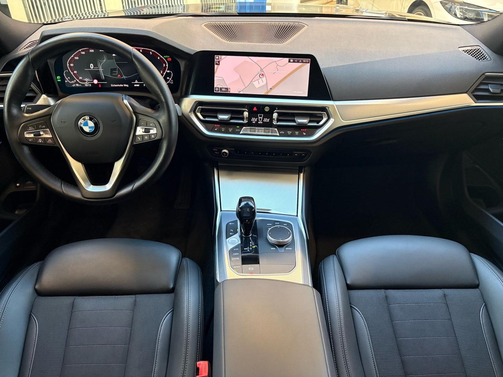 BMW 330e Sport Line DA Prof Laser PA HuD Pano HiFi
