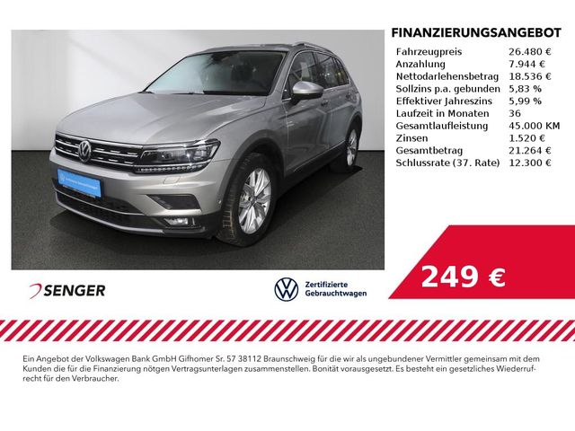 Volkswagen Tiguan 1.5 TSI Highline DSG Navi AHK LED HuD