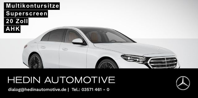 Mercedes-Benz E 220 D EXCLUSIVE+PANO+STHZ+AHK+DISTR+BURM