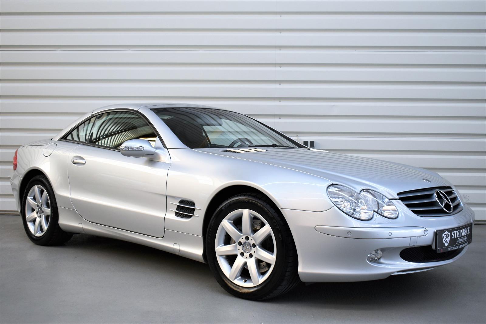 Mercedes-Benz SL 500+Bi-Xenon+1.Hand+Memory+Keyless+SHZ