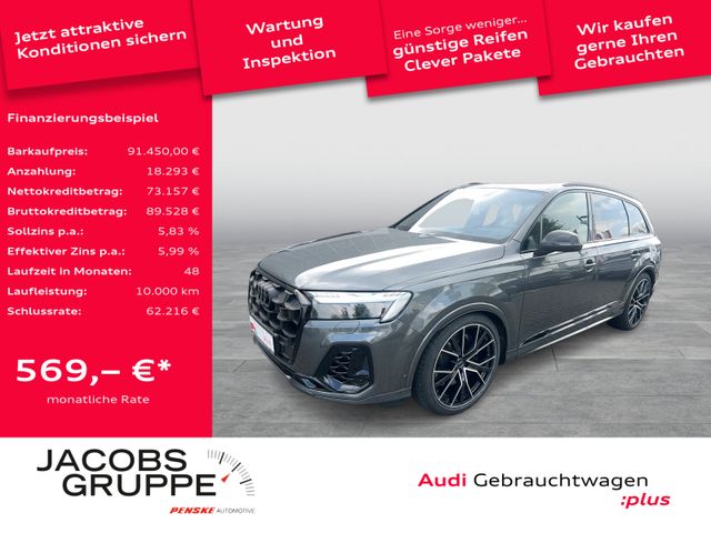AUDI SQ7 Black+/S-Sitze+/HuD/Laser/HD Matrix/Pano/STH