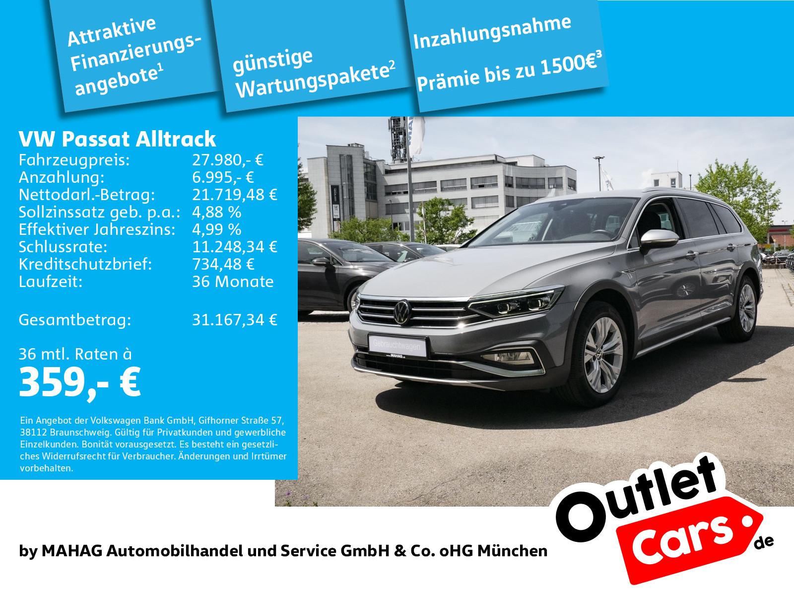 Volkswagen Passat  Alltrack 4Mot 2.0 TDI AHK IQ.Light IQ.Dr