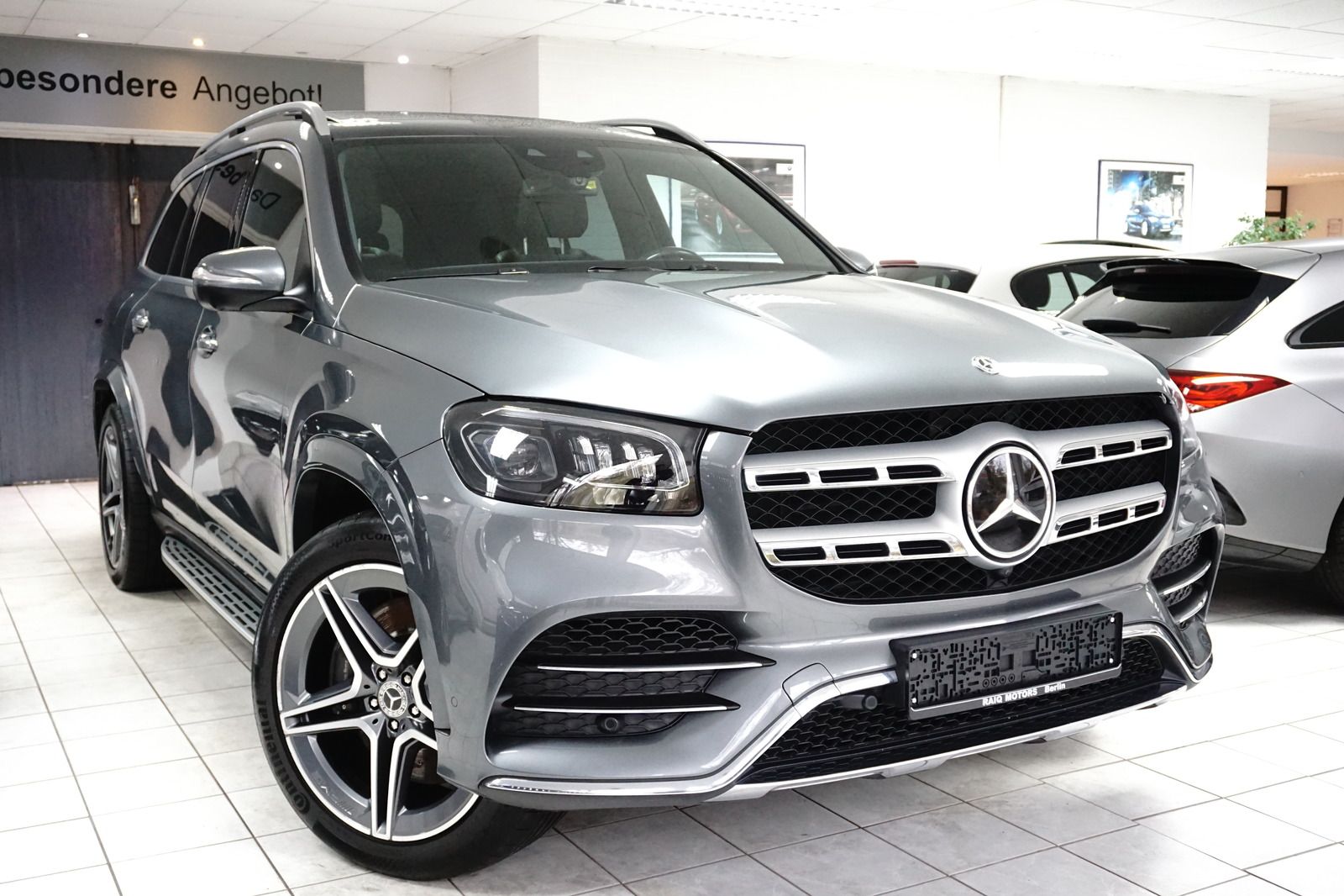 MERCEDES-BENZ GLS 400 d 4M AMG ACC 7 HUD PANO BURMESTER 121K