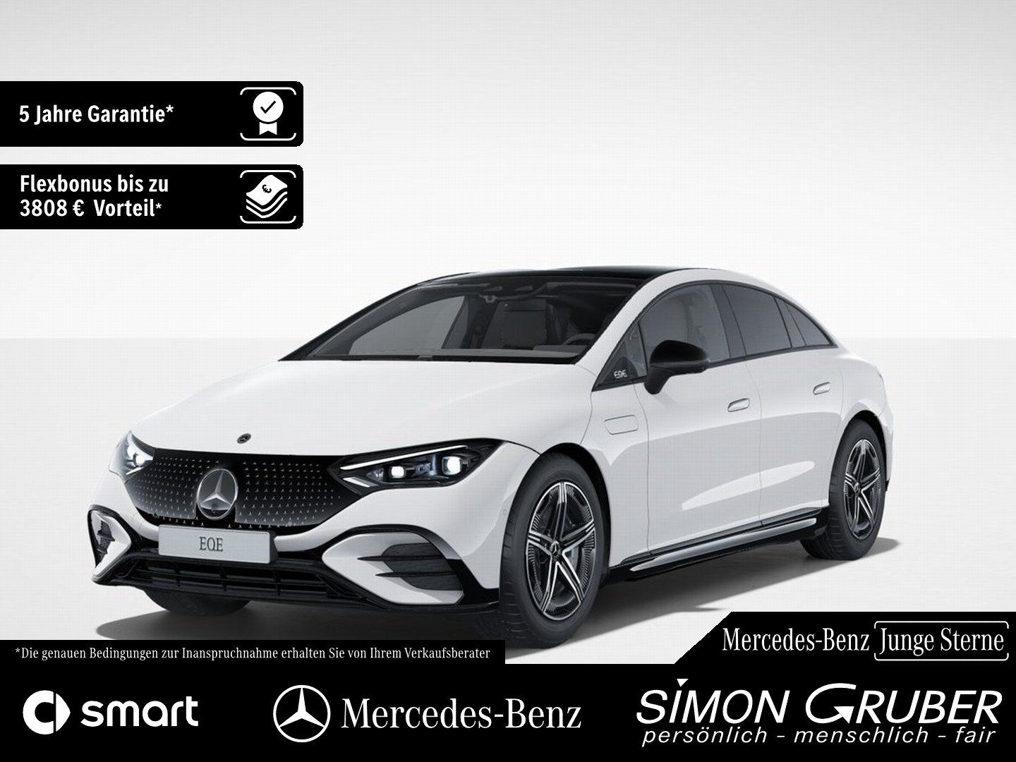 Fahrzeugabbildung Mercedes-Benz EQE 350 4M AMG Night Pano Burm DigiLight ACC 360