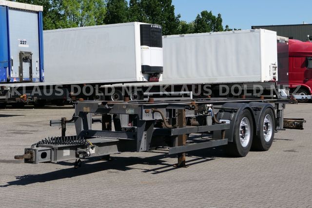 Schmitz Cargobull ZWF 18 Tandem Containerchassi BDF SAF Achsen
