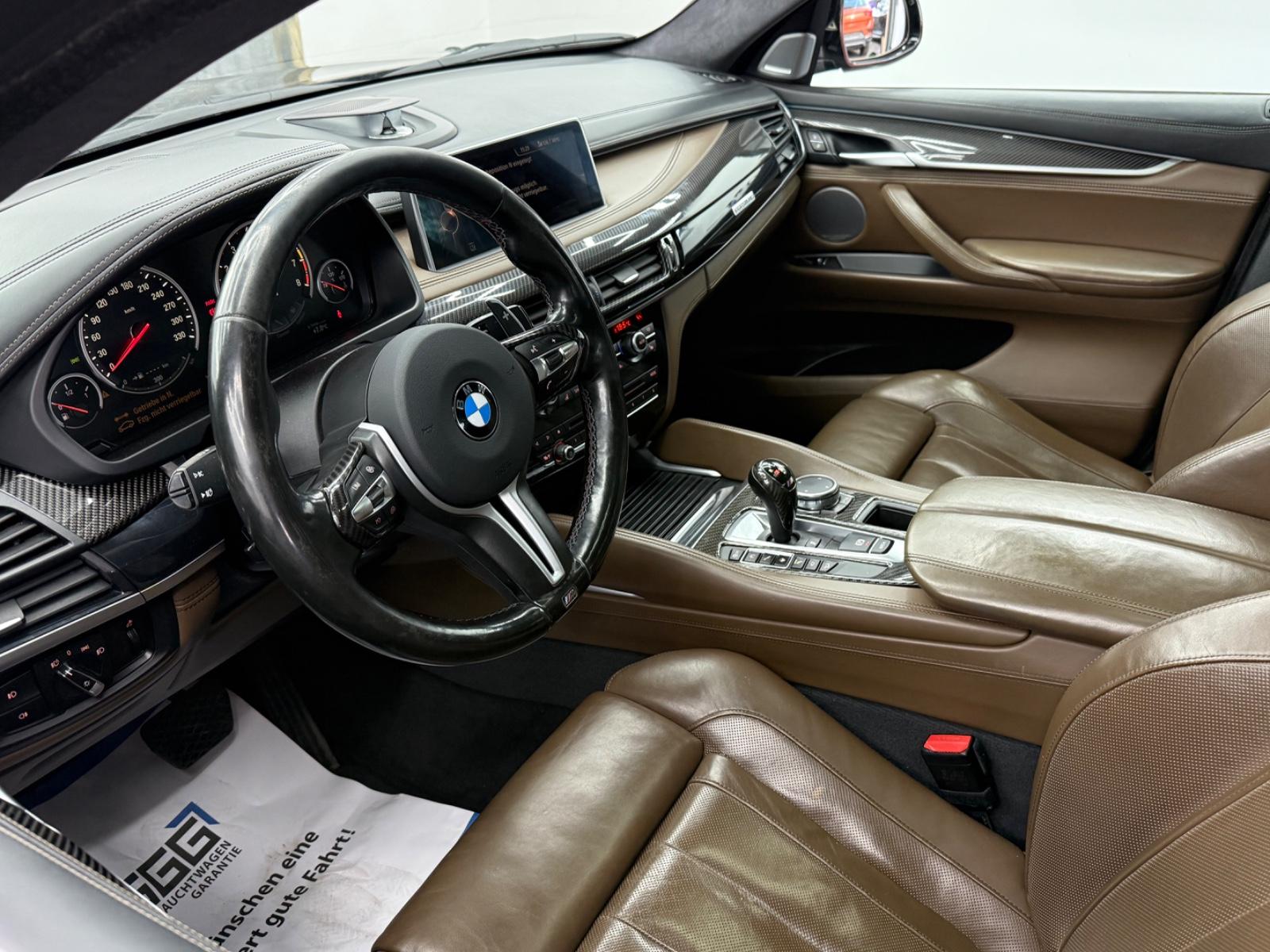 BMW X6 M*B&O*DEUTSCH*UNFALLFREI*MEMORY*CARBON*HUD*